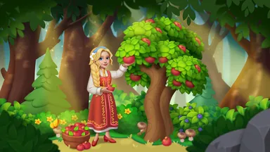 Northern Lights - the secret of the forest